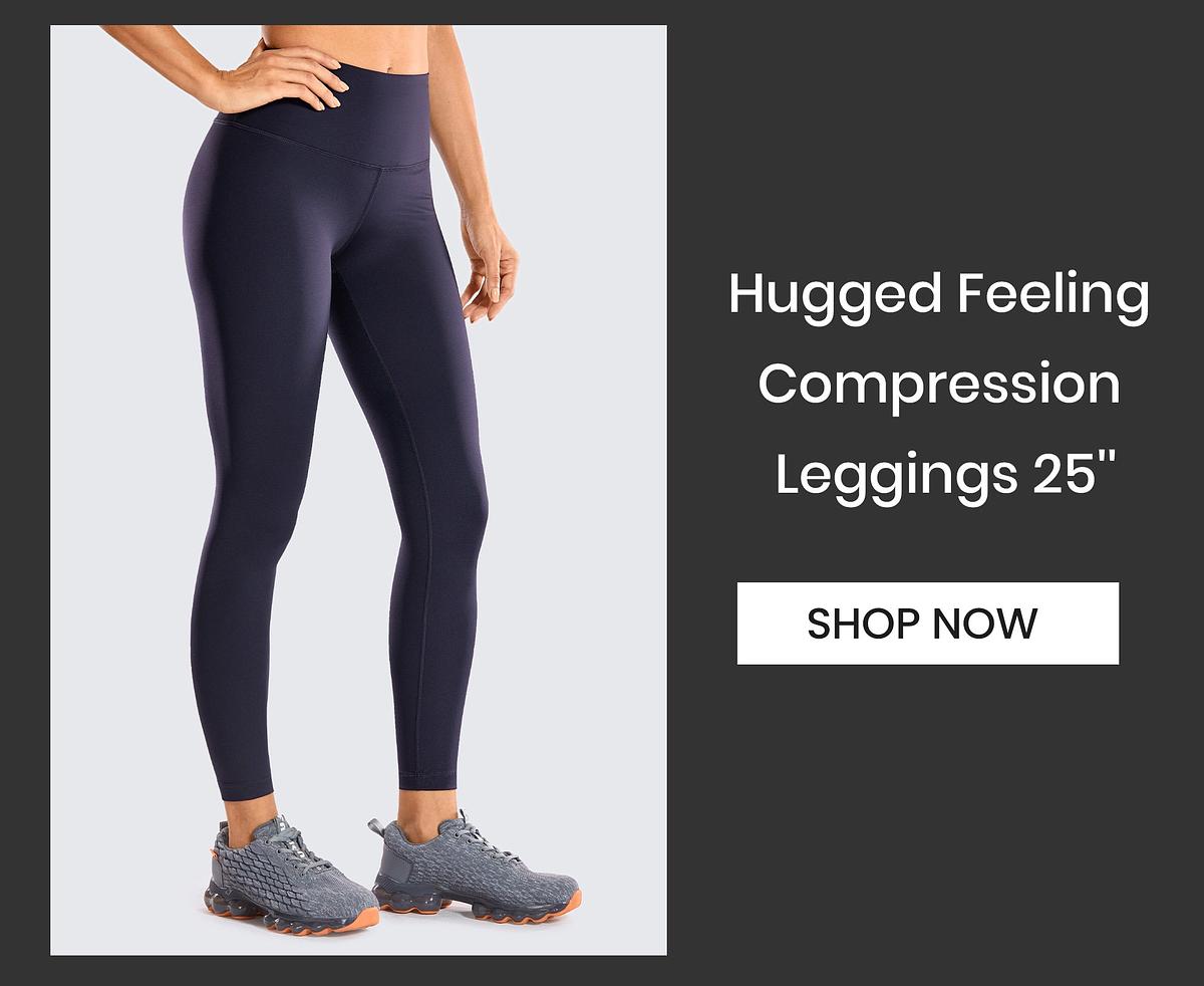 CRZ YOGA Women's Yoga Super High Rise Nakedfeel Leggings 28