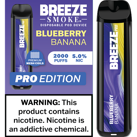 Breeze Pro(Blueberry Banana)