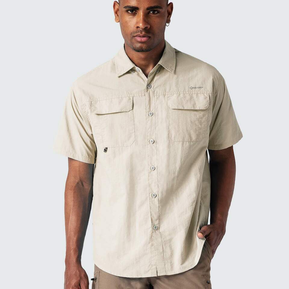 Naviskin UPF 50+ Short Sleeve Fishing Shirt