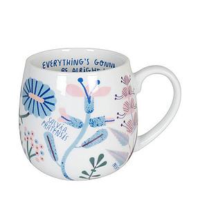 Herbal Tea Everything&#39;s Gonna Be Alright Snuggle Mug