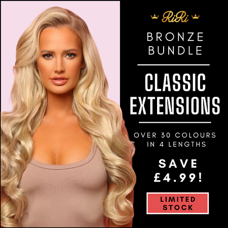  w iR BRONZE BUNDLE CLASSIC EXTENSIONS OVER 30 COLOURS IN 4 LENGTHS SAVE N Ad LIMITED sTOoCK 