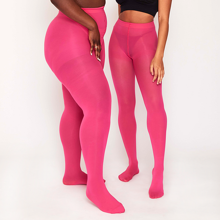 80 Denier Opaque Pink Tights