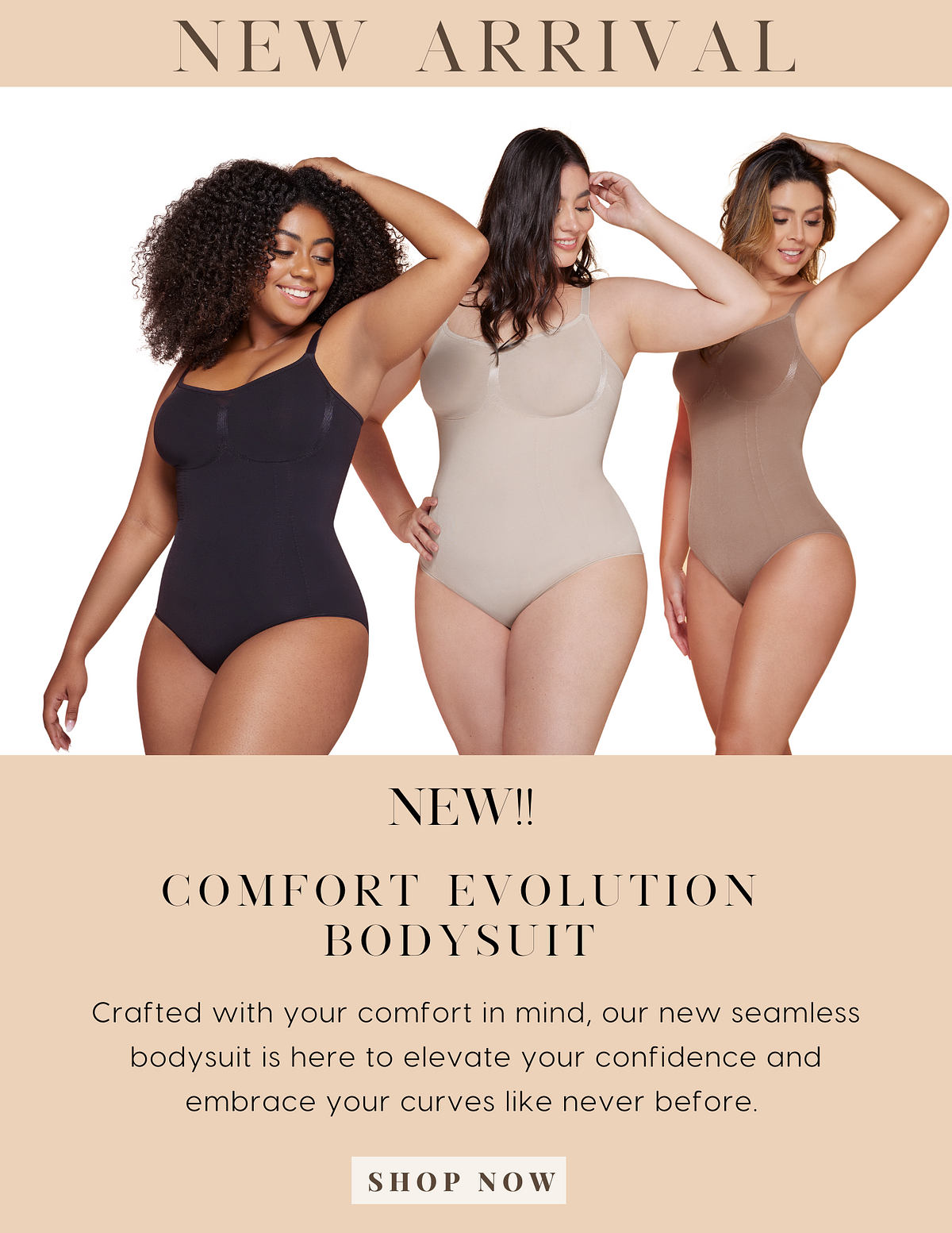 🚨NEW PRODUCT ALERT! Comfort Evolution Bodysuit Is Here🔥 - Bombshell Curves