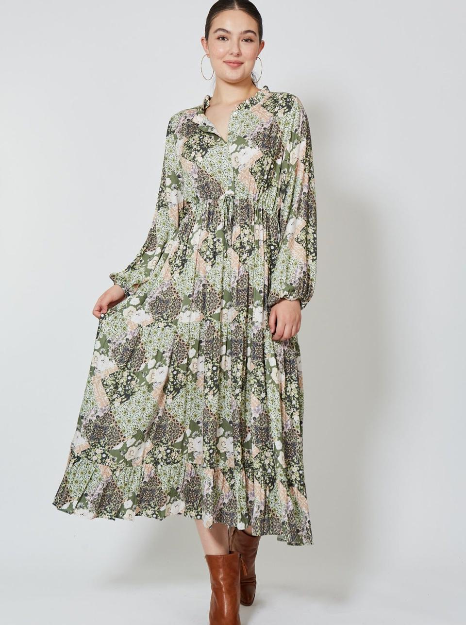 Coppola Maxi Dress - Evergreen Muse