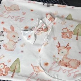 Forest Friends Blanket Set