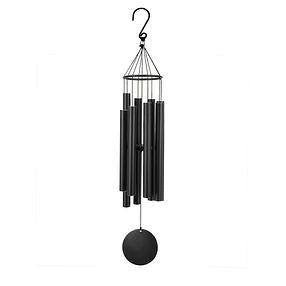 Memorial Ring Series Wind Chimes- 36 Inch Black