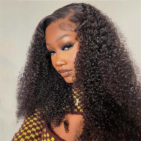 Curly Hair Virgin Human Hair 13x6 Kinky Curly Hair Lace Front Wigs