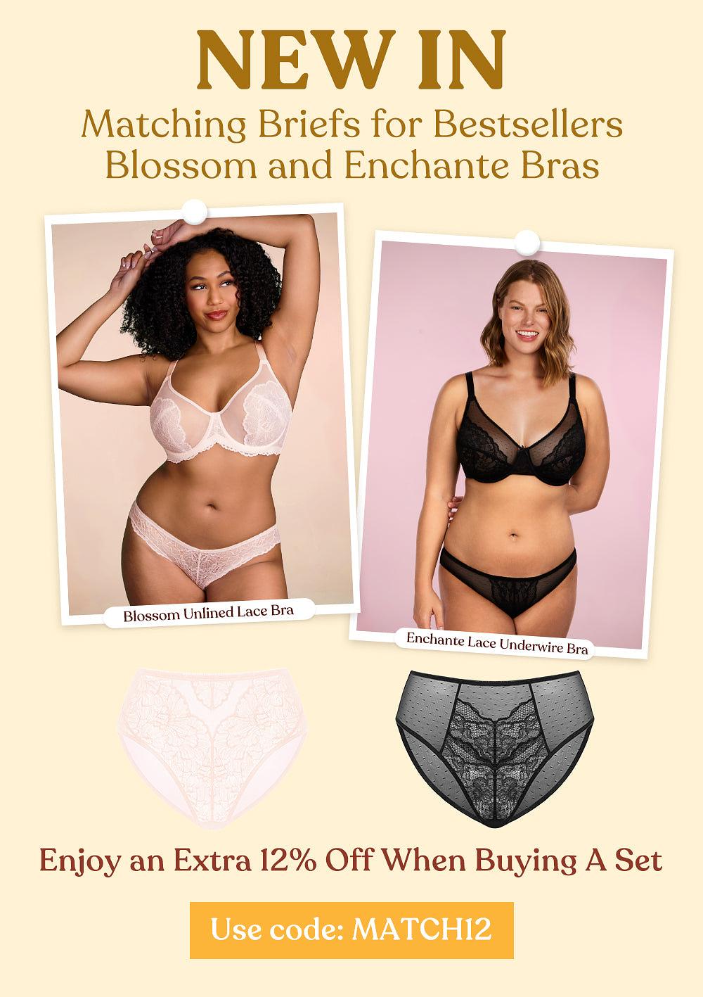 New In: Matching High-Rise Briefs for Bestsellers Blossom and Enchante Bras  - Hsialife