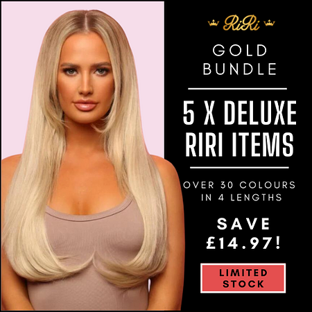 e GOLD BUNDLE RN S LA OVER 30 COLOURS IN 4 LENGTHS SAVE 14.97! 