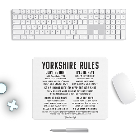 Yorkshire Rules Mouse Pad