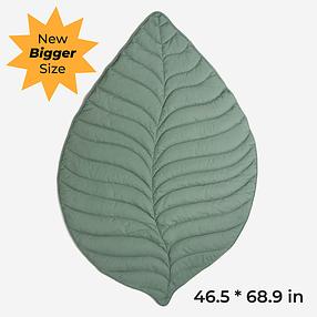 Super Large High Quality Leaf Shape Human Mat Dog Blanket New Bigger Size 465*68.9in 