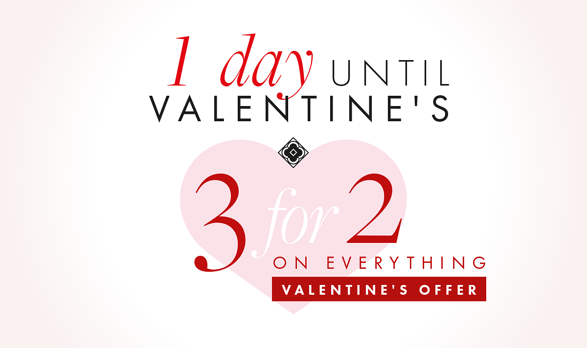 %yumu VALENTINE'S @ 3 ON EVERYTHING VALENTINE'S OFFER 