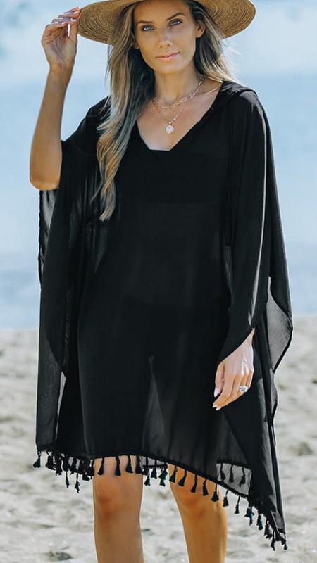 Gracie Tassel Cover Up