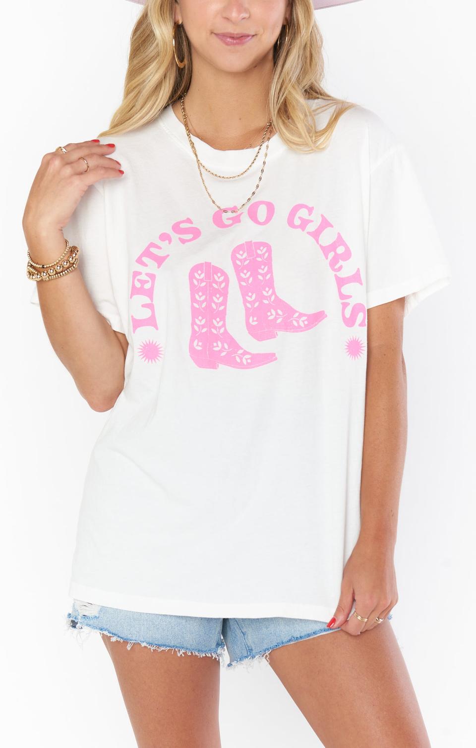 Show Me Your Mumu Travis Tee Lets Go Girls Graphic