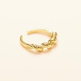Twist Knot Ring [Gold Vermeil]