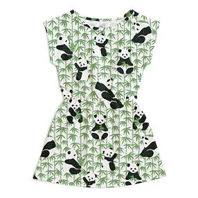 Winter Water Factory Panda Print Summer Dress