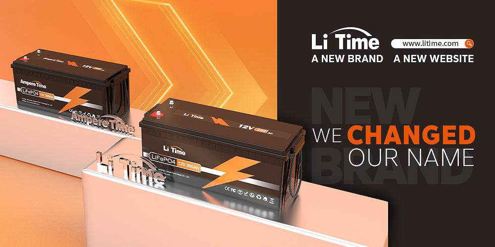 💥Big News! Ampere Time has officially rebranded to LiTime