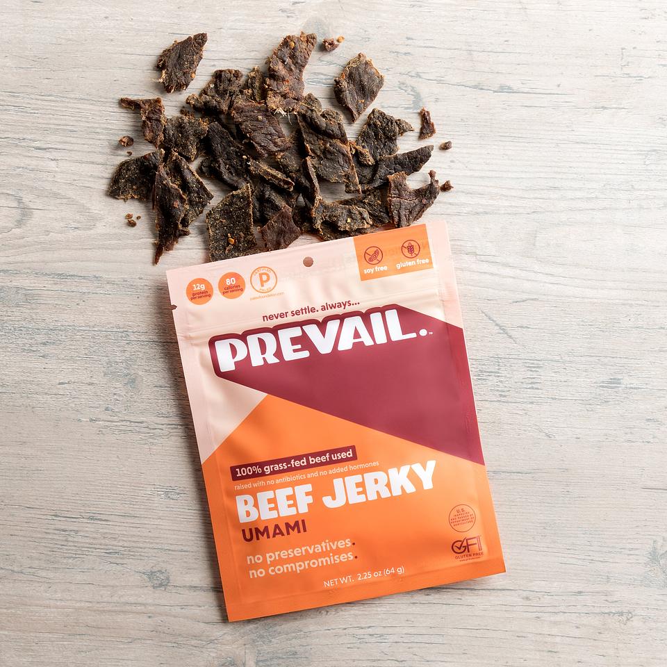 Umami Beef Jerky 3 Pck by PREVAIL Jerky