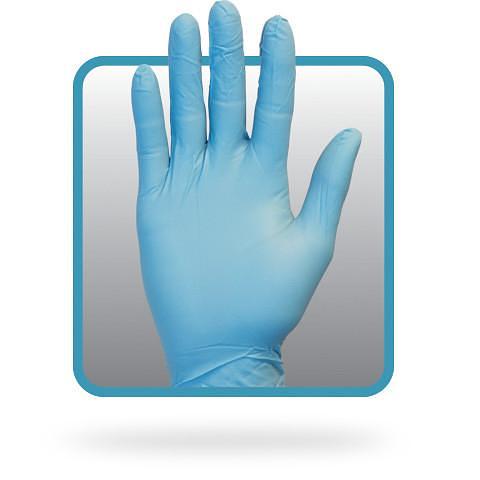 Blue Nitrile, Powder Free Exam  Gloves (CASE OF 1000)
