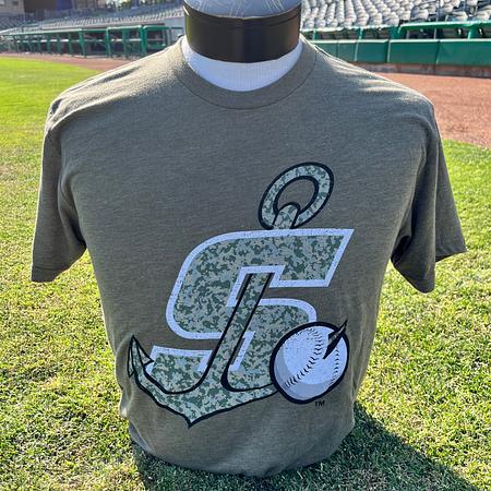 Stockton Ports Camo T-Shirt