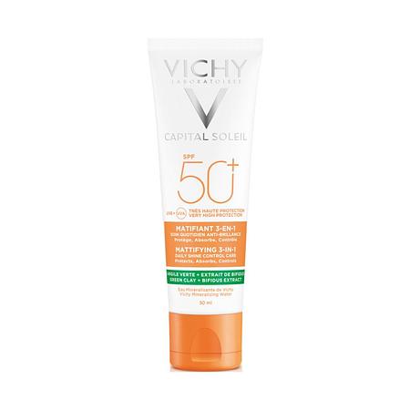 Vichy Capital Soleil 3-In-1 Mattifying Sun Face Care SPF 50+ 50 ml R SHE 0 6. 