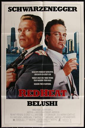 Red Heat (1988) Original US One Sheet Movie Poster