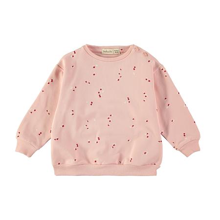 Babyclic Pink Petals Kids Sweatshirt