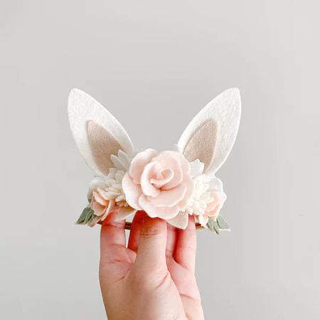 Easter 2023 - Bunny Ears Nylon Headband - Neutral **PREORDER**