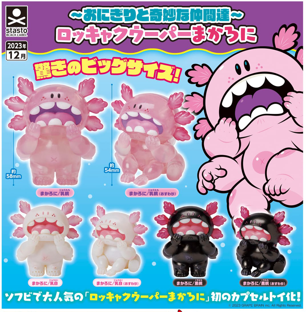 New from Grape Brain! GACHA MACARONI! - Strangecat Toys