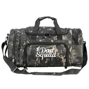 Dad Squad Heavy-Duty Tactical Duffel Bag - MultiCam Black