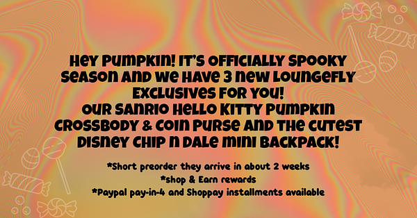 Loungefly Hello Kitty Pumpkin Crossbody Bag & Coin Purse - Exclusive