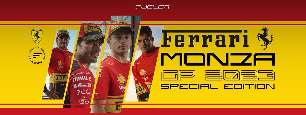 Scuderia Ferrari F1 2023 Monza GP Special Edition T-Shirt – CMC Motorsports®