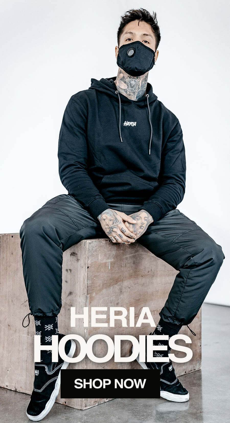HERIA Patch Hoodies | Shop Now - Chris Heria