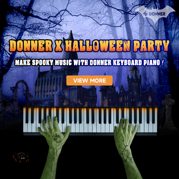 No Tricks, Just Music!🎃 - Donner Music