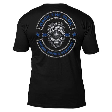 Law Enforcement Back The Blue 7.62 Design Premium Men&#39;s Patriotic T-Shirt