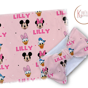 Minnie and Friends Blanket Set