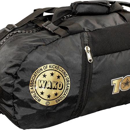 Backpack-Sportsbag combination WAKO - black/gold