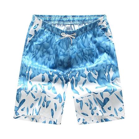 The Blues Petals Draw String Swim Shorts