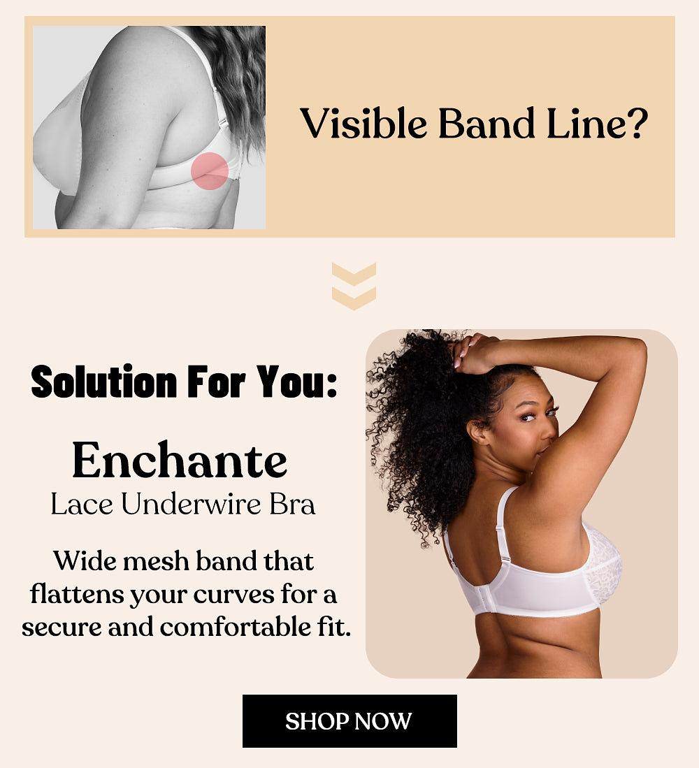 Bras with Wide Band
