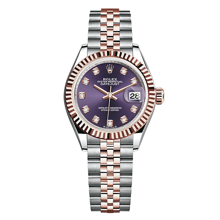 Lady Datejust 28 279171G Purple Jubilee