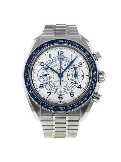 Speedmaster Chronoscope 32930435102001 Silver Dial, Bracelet