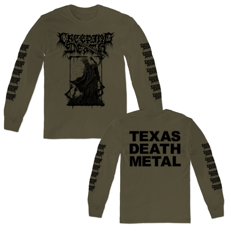 CREEPING DEATH WORLD DECAY EMBROIDERED HOCKEY JERSEY – allinmerch