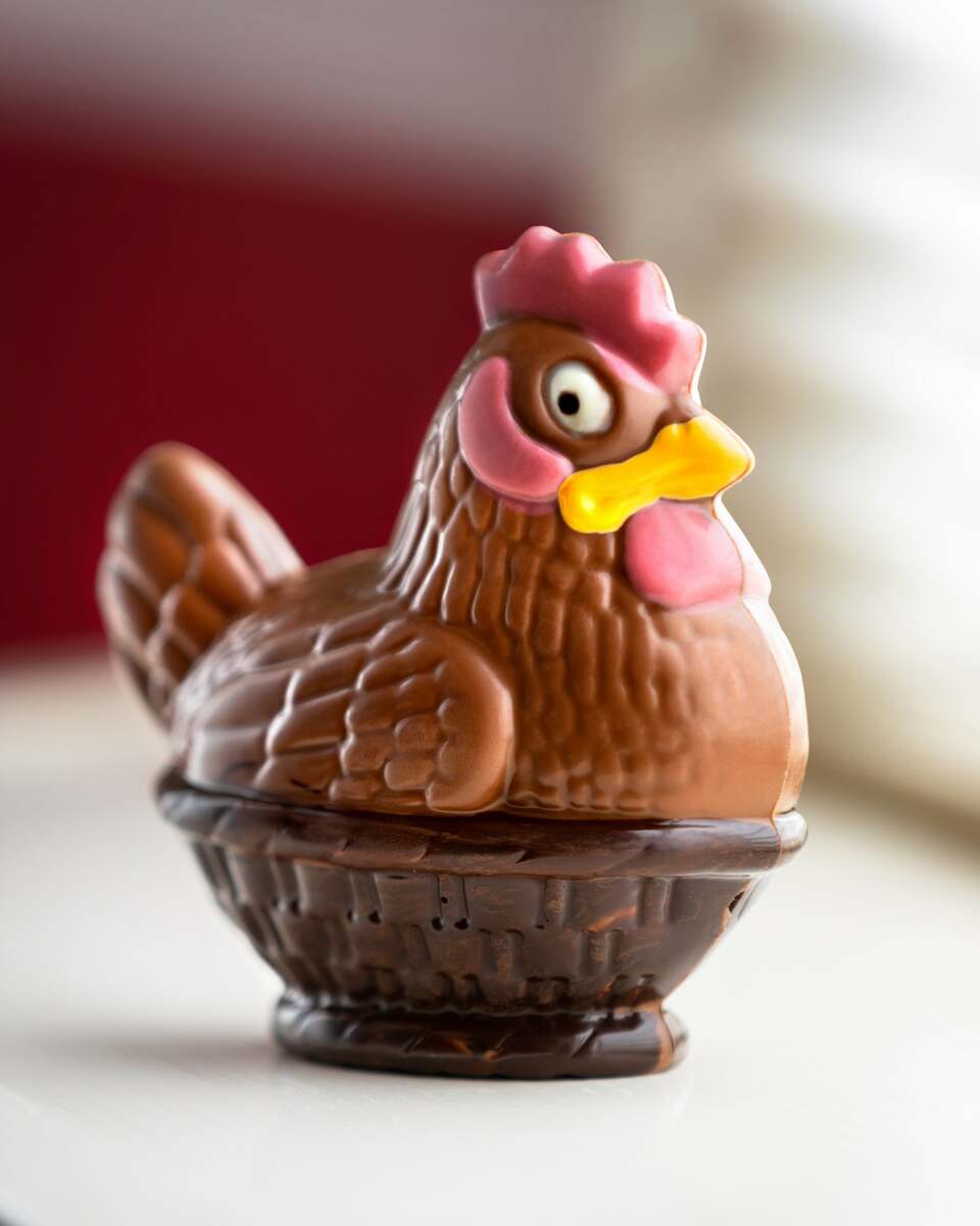 Chocolate Easter Hen