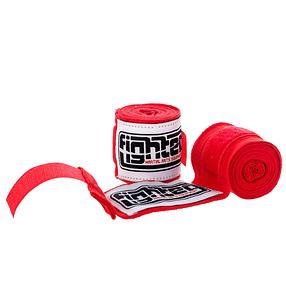 Fighter 2-Inch Red Polycotton Handwraps, JE-1559RD
