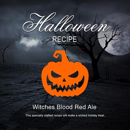 2 Gal. Witches Blood Red Ale Recipe Kit