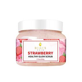 Belle&#39;s Skin Strawberry Healthy Glow Scrub  STRAWBERRY Venmaiowsenss 