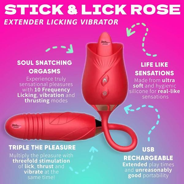 Stick &amp; Lick Licking Vibrator