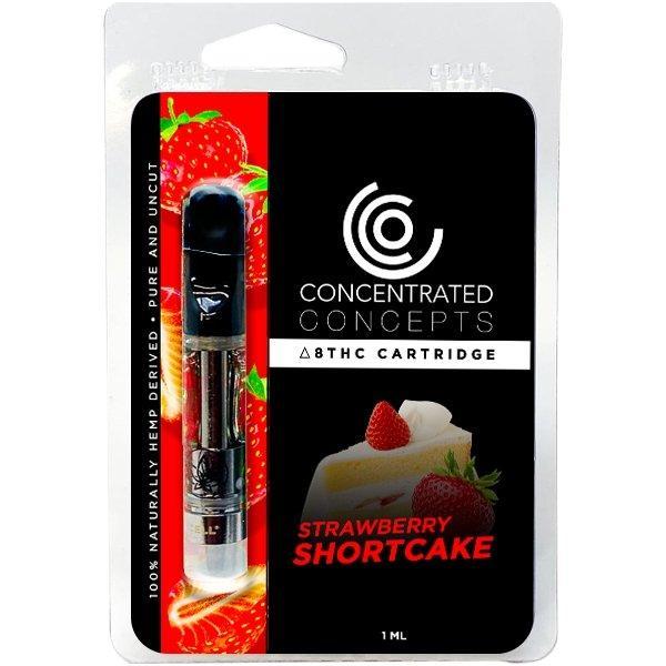 Cannaaid Delta-8 THC D8 Vape Cartridge - Strawberry Shortcake