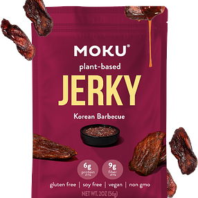 New! Korean BBQ Mushroom Jerky - Limited Supply by Moku Foods