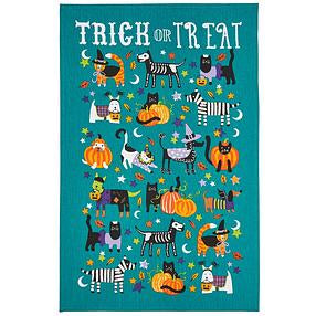 Trick Or Treat Cotton Tea Towel